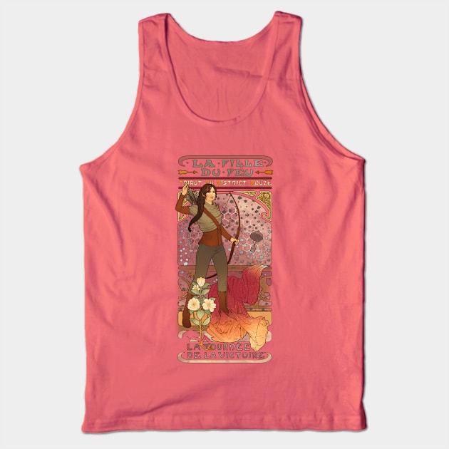 La fille du feu Tank Top by MeganLara